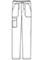 Cherokee Workwear Revolution Tech Men's Mid Rise Straight Leg Zip Fly Tall Pant