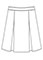 Classroom Uniforms Girls Ponte Knit Kick Pleat