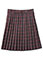 Classroom Uniforms Girls Plus Plaid Knife Pleat Skirt