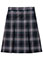 Classroom Uniforms Girls Plaid Kick Pleat Skirt