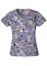 Dickies EDS Women's The American Girls Junior Fit Round Neck Scrub Top