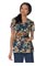 Dickies Re-Invintage Junior Fit V-Neck Prowling Around Printed Scrub Top