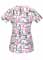 Dickies Women's Say You Care Youtility Junior Fit Scrub Top