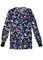Dickies EDS Women's Snap Front Warm-Up Printed Scrub Jacketp