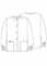 Dickies EDS Missy Rounded Neck Red Awareness Warm Up Jacket