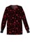 Dickies EDS Missy Rounded Neck Red Awareness Warm Up Jacketp
