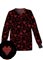 Dickies EDS Missy Rounded Neck Red Awareness Warm Up Jacket