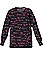 Dickies EDS Missy A Lesson To Cure Round Neck Print Scrub Jacketp