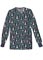 Dickies EDS Women's Snap Front Warm-Up Printed Scrub Jacket