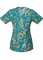 Dickies EDS Women's Drawn To Florals Mock Wrap Top