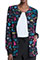 Dickies Love Cure Hope Prints Snap Front Warm-Up Jacket For Women's