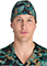 Dickies Prints Unisex Print Scrub Hat in Extreme Camo Bronze