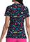 Dickies Love Cure Hope Print V-neck Scrub Top For Women