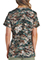 Dickies Women's Neutral Camo Prints V-Neck Top