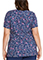 Dickies EDS Signature Women's Round Of A Paisley Print Scrub Top