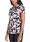 Dickies Prints Women's V-Neck Print Top in Extreme Camop