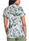 Dickies Prints Women's V-Neck Print Top in Nature Trail