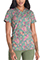 Dickies Prints Women's V-Neck Print Top in Tapestry Tale