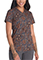 Dickies Prints Women's V-Neck Print Top in Western Floral