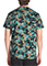 Dickies Prints Men's V-Neck Print Top in Extreme Camo Bronze