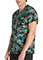 Dickies Prints Men's V-Neck Print Top in Extreme Camo Bronzep