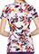 Dickies Women's Tropical Sunset Printed V-Neck Top