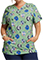 Dickies Women's Happy To Be Here Print V-Neck Top