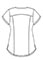 Dickies Women's Stone Cold Camo Navy Print V-Neck Top