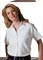 Women's Short Sleeve Pinpoint Oxford Shirt