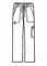 Grey's Anatomy Men's Zip Fly Drawstring Tall Medical Scrub Pants