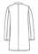 Grey's Anatomy Men's Five Pocket French Seam Long Lab Coat