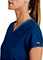 Grey's Anatomy Spandex Stretch Women's Meredith Two-Tone V-Neck Scrub Top
