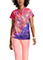 Grey's Anatomy Women's Avery Summer Whispers Print Top