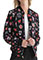 HeartSoul Women's Zip Front Bomber Jacket For Halloween In Dia De Las Flores