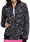 HeartSoul Womens Zip Front Wicked Cute Printed Bomber Jacket