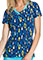 HeartSoul Deep Blue Chic Women's Just Stay A Wild Printed Top