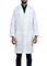 Heedfit Unisex 40 Inches Long White Lab Coat with Inner Pocket