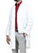 Heedfit Unisex 37 Inches Three Pocket White Functional Lab Coat