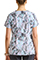 Healing Hands Purple Label Women's Color Flow Print Scrub Top