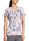 Healing Hands HH Purple Label Unisex Amanda Print Top in Serene Safari