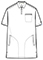 Healing Hands HH QUEST Men's Pocket Polo Collar Top