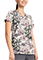 Healing Hands HH QUEST Amanda Women's Peaceful Posies Print Scrub Top