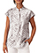 Healing Hands HH QUEST Women's Journey Nature's Reflection Print Scrub Top