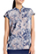 Healing Hands HH QUEST Women's Journey Twilight Tie Dye Print Scrub Top