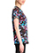 Infinity Prints Women's Kaleidoscopic Round Print Neck Top