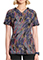 Cherokee Infinity Women's Wild Motion Print V-Neck Top