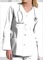 Landau Womens Two Pocket Protective Medical Warm-Up Scrub Jacketp