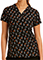 Maevn Women's All Wrapped Up Print V-Neck Scrub Top