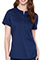 Med Couture Touch Women's Henley Solid Scrub Top