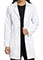Med Couture Women's Belted Back Mid Length Lab Coat